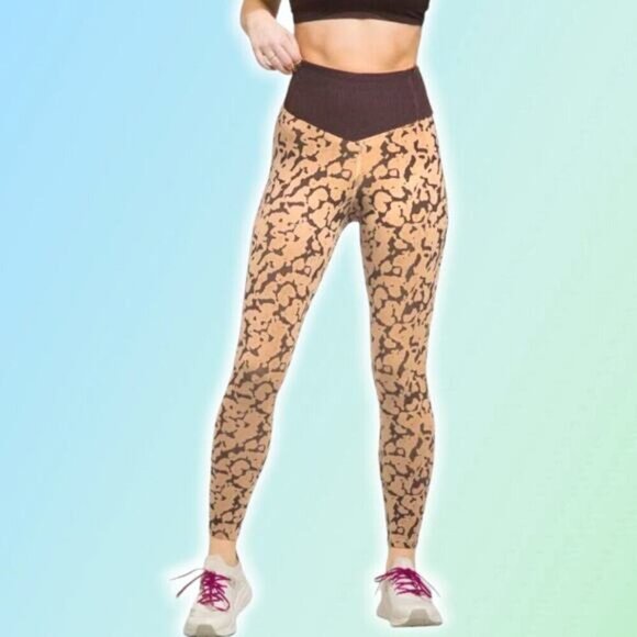 NWT THE NORTH FACE Women's Dune Sky 7/8 Tights Sz Small Almond Butter - Picture 1 of 7